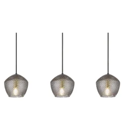 Lampa wisząca ORBIFORM Nordlux E14 3x25W Szkło Mosiądz