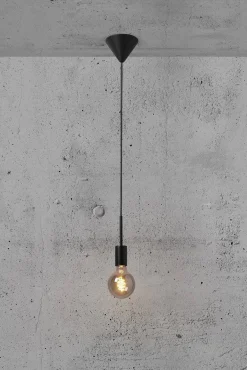 Lampa wisząca PACO Nordlux E27 40W Metal Czarny