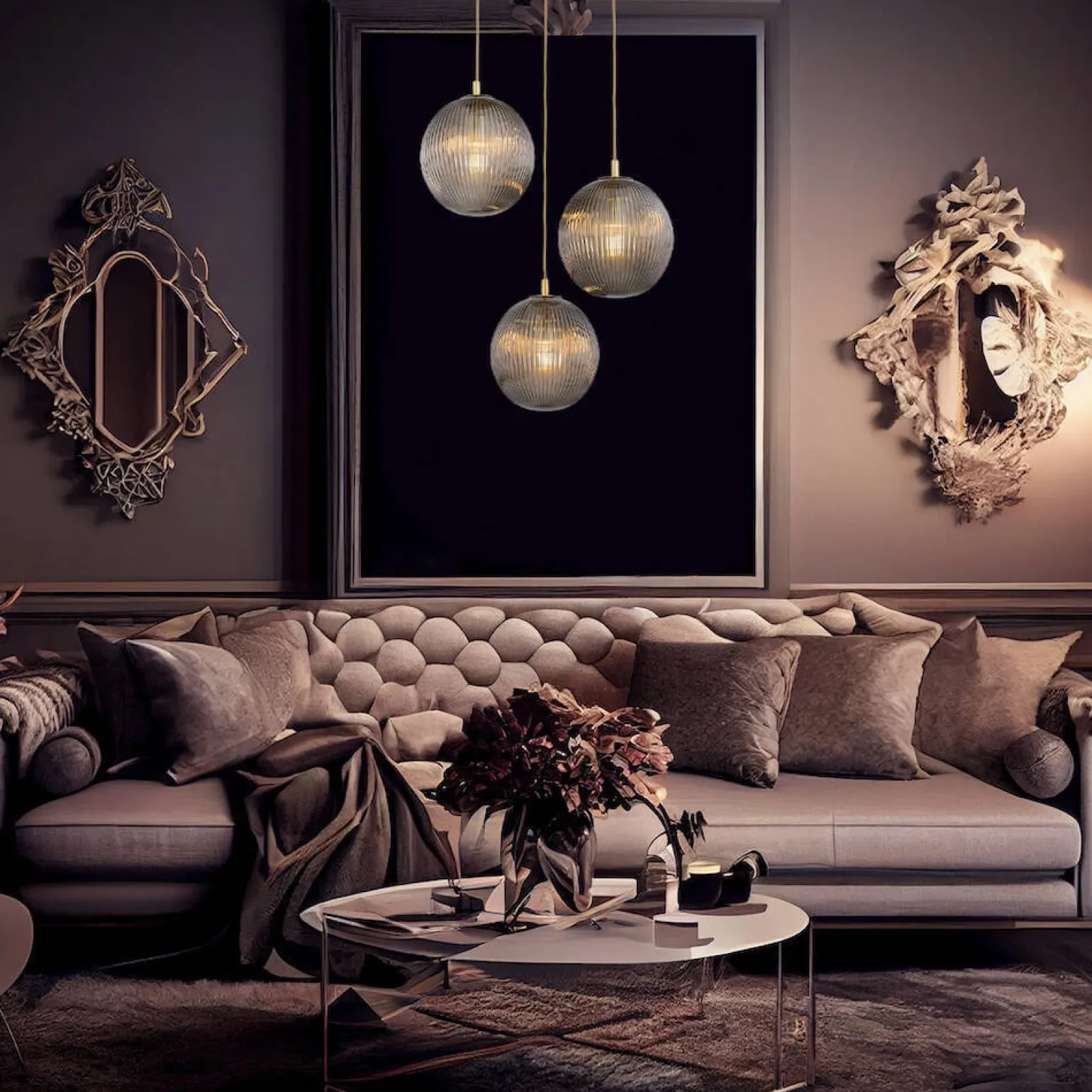 Lampa wisząca PALOMA (6309-ARG) - Argon