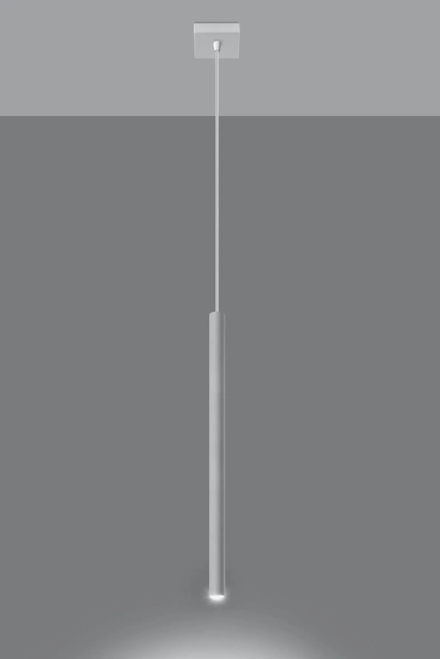 Lampa wisząca PASTELO 1 biała (SL.0465) - Sollux