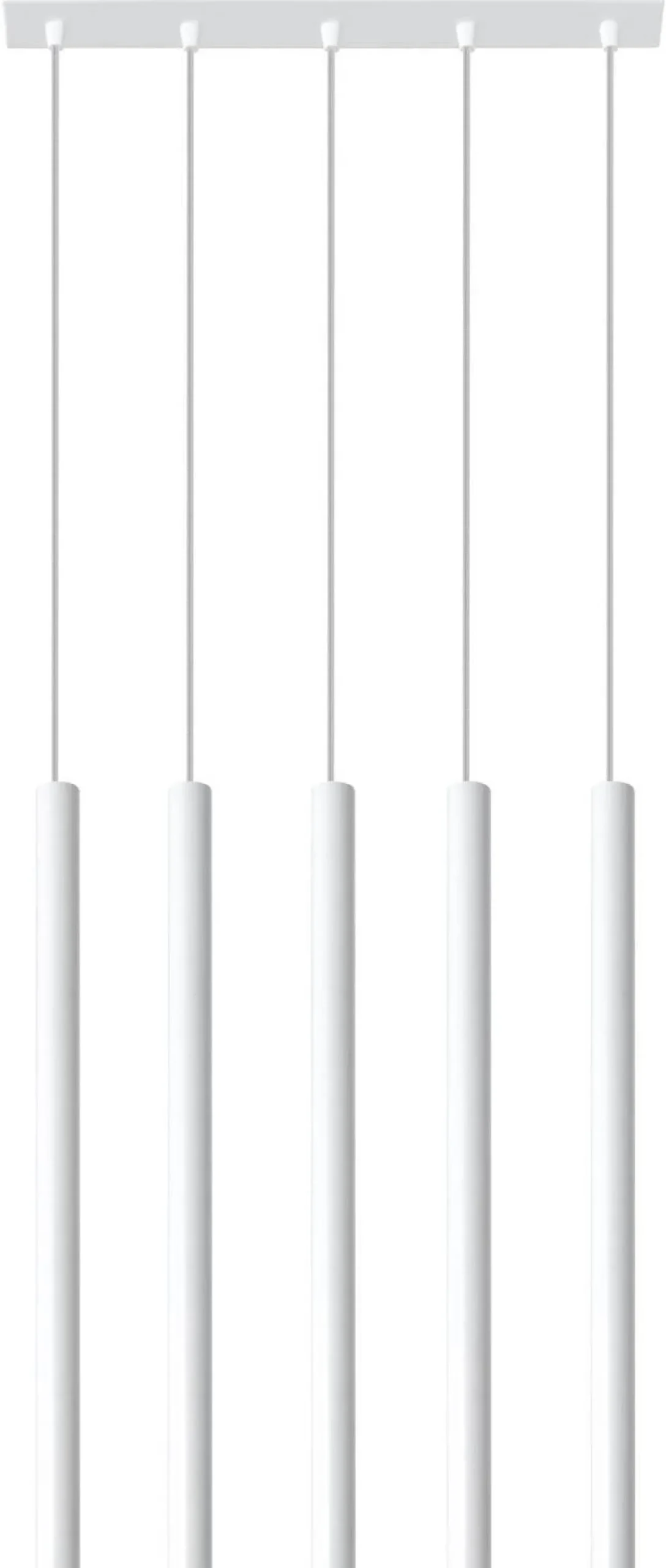 Lampa wisząca PASTELO 5 biała (SL.0468) - Sollux