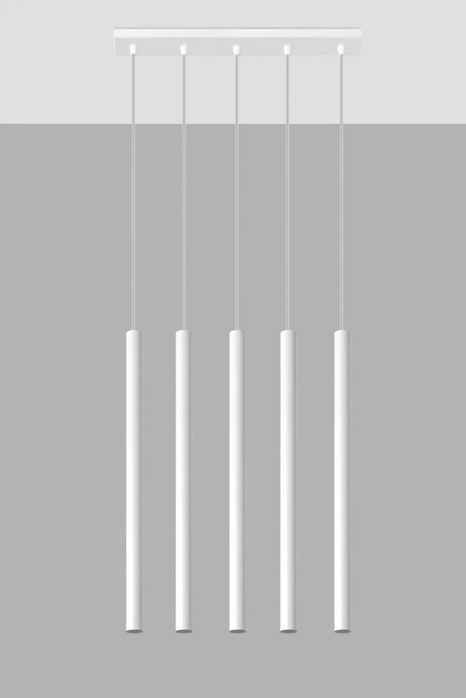 Lampa wisząca PASTELO 5 biała (SL.0468) - Sollux