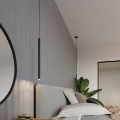 Lampa wisząca PASTELO 1 czarna (SL.0469) - Sollux