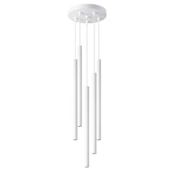 Lampa wisząca PASTELO 5P biała (SL.1175) - Sollux Lighting