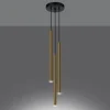 Lampa Wisząca PASTELO 3P złoty połysk (SL.1197) - Sollux Lighting