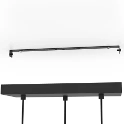 Lampa wisząca PAZ czarna (390177) - EGLO