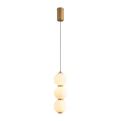 Lampa wisząca PERLA LED złota 12 cm (ST-CP231222-3L gold) - Step into Design