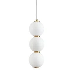Lampa wisząca PERLA LED złota 12 cm (ST-CP231222-3L gold) - Step into Design