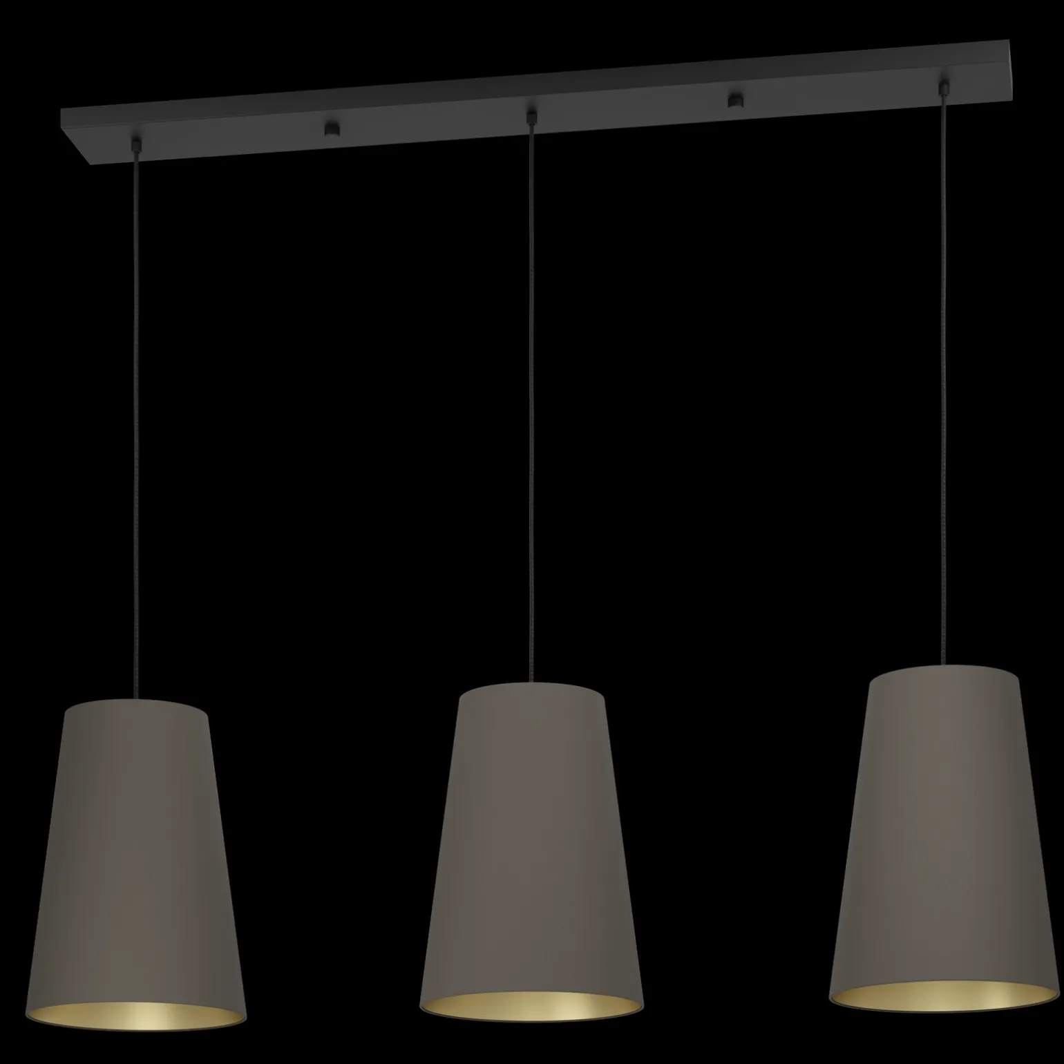 Lampa wisząca PETROSA czarna (390196) - EGLO