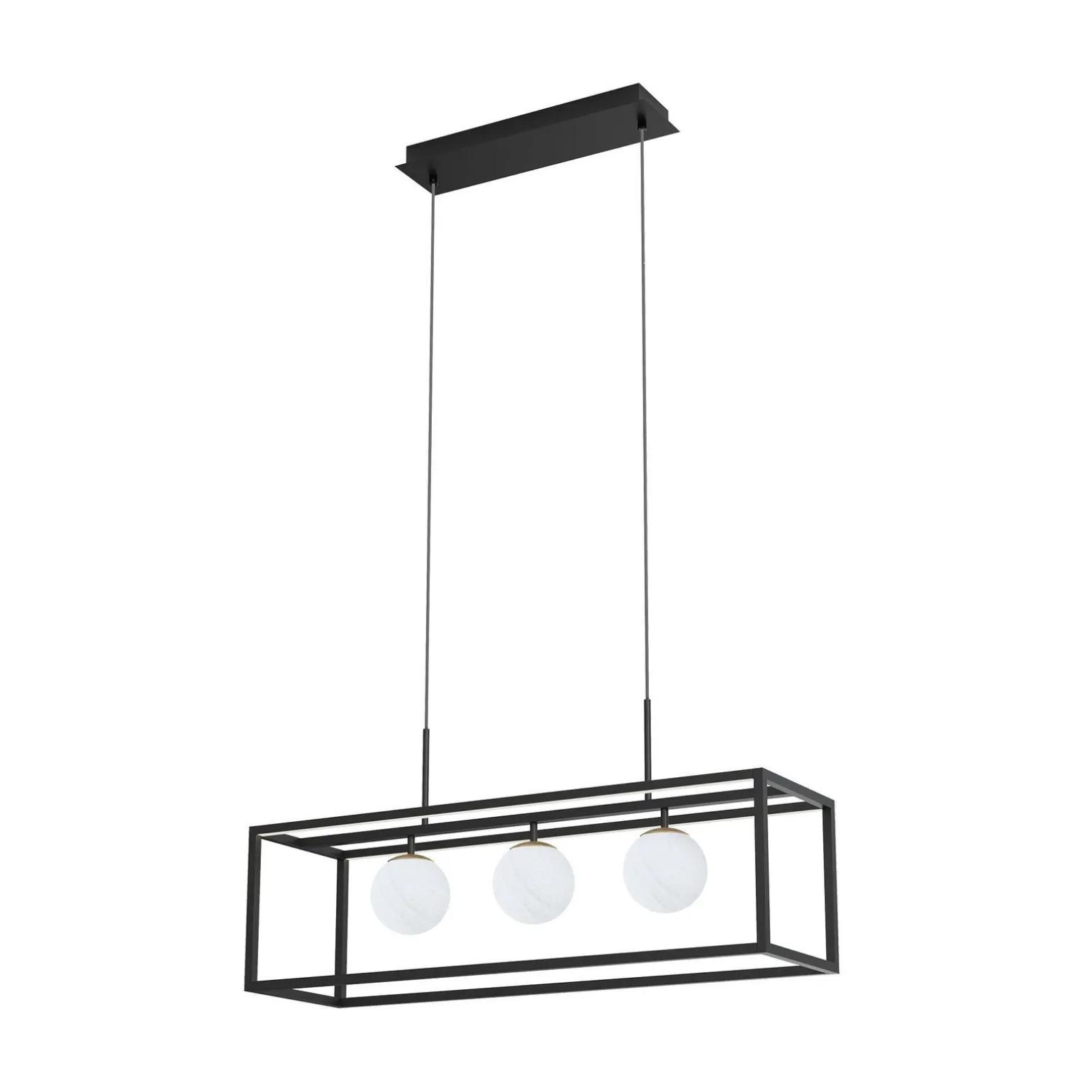 Lampa wisząca PIRO czarna (MD3115-3-3BT) - Zuma Line