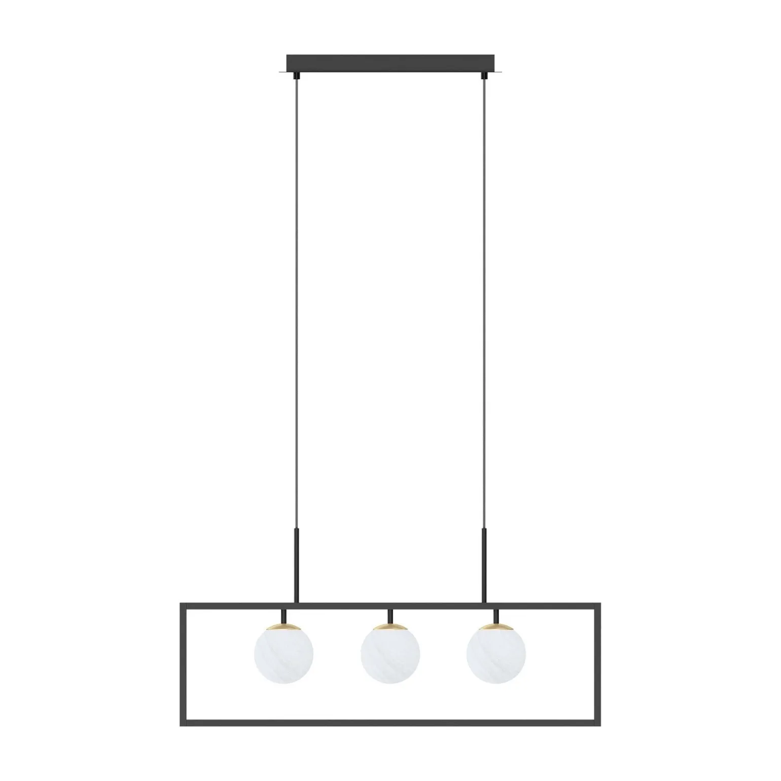 Lampa wisząca PIRO czarna (MD3115-3-3BT) - Zuma Line