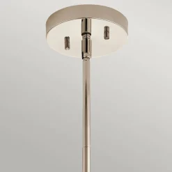 Lampa wisząca/ Plafon Triocent - 1 źródło światła - Polerowany nikiel (QN-TRIOCENT-P-PN) - Quintiesse