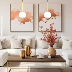 Lampa wisząca PLAY GOLD 1xG9 (MLP0971) - Milagro