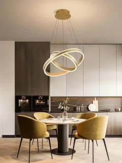 Lampa wisząca podwójne okręgi VIVIES (6201-0215) - Aviano Lighting