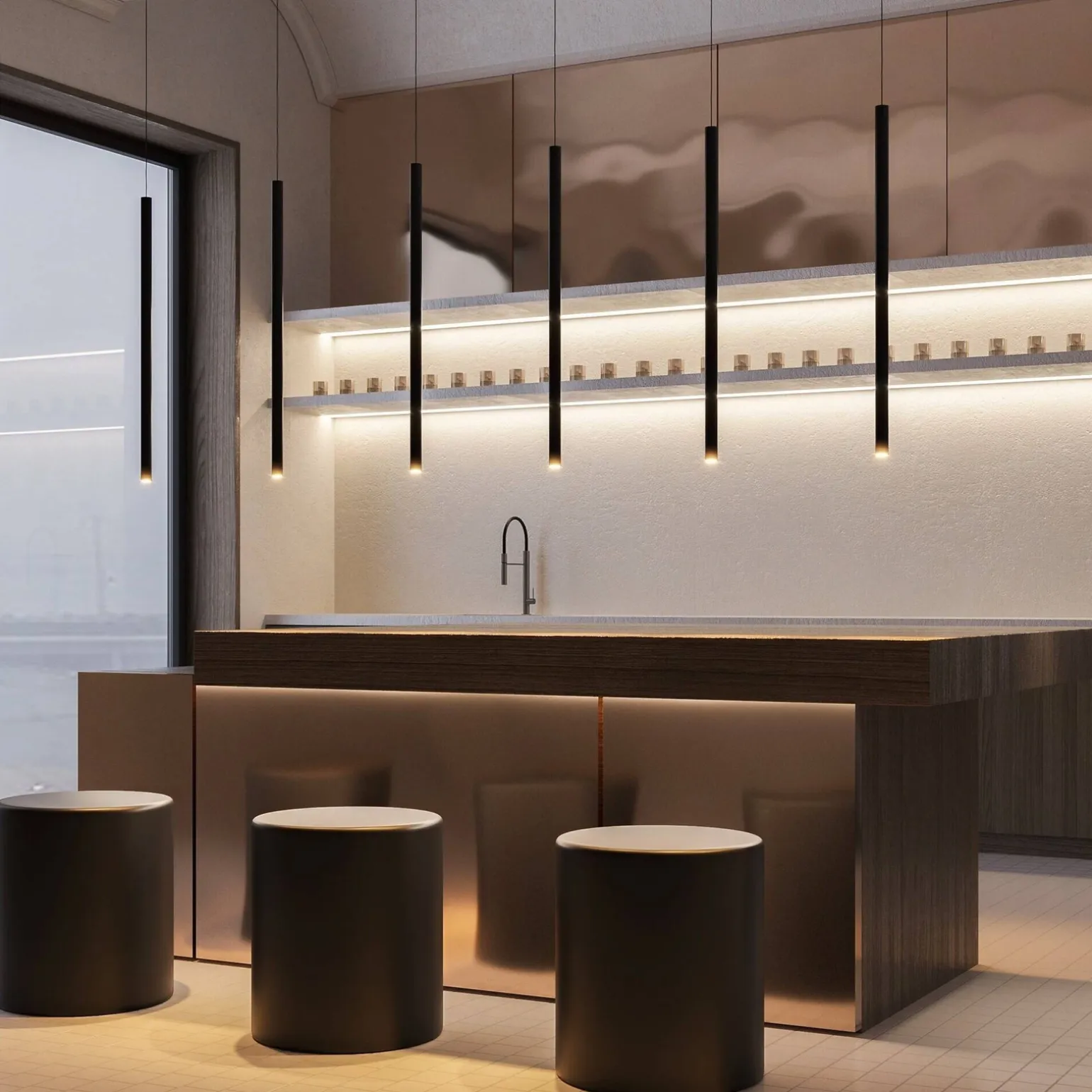 Lampa wisząca Pro Extra (MOD160PL-L6G4K1) - Maytoni