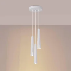 Lampa wisząca PRYSM 3P biała (SL.1398) - Sollux Lighting
