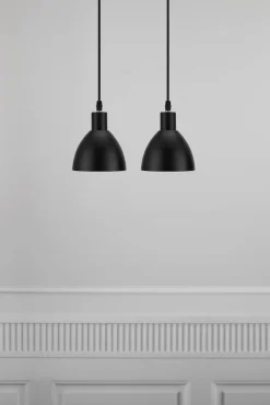 Lampa wisząca RAY Nordlux E14 2X40W Metal Czarny