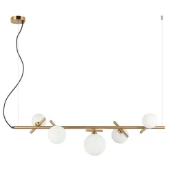 Lampa wisząca Reverso (PND-5622-5-BRO-W) - Italux