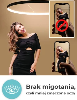 Lampa wisząca RIO 78 biały LED 3000K (TH.117) - Thoro Lighting