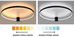 Lampa wisząca RIO 78 czarny LED 4000K (TH.120) - Thoro Lighting