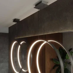 Lampa wisząca RIO 78 czarny LED 4000K (TH.120) - Thoro Lighting