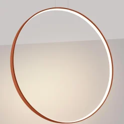 Lampa wisząca RIO 110 ochra czerwona LED 3000K (TH.407) - Thoro Lighting