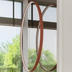 Lampa wisząca RIO 78 ochra czerwona LED 4000K (TH.409) - Thoro Lighting