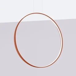 Lampa wisząca RIO 78 ochra czerwona LED 4000K (TH.409) - Thoro Lighting