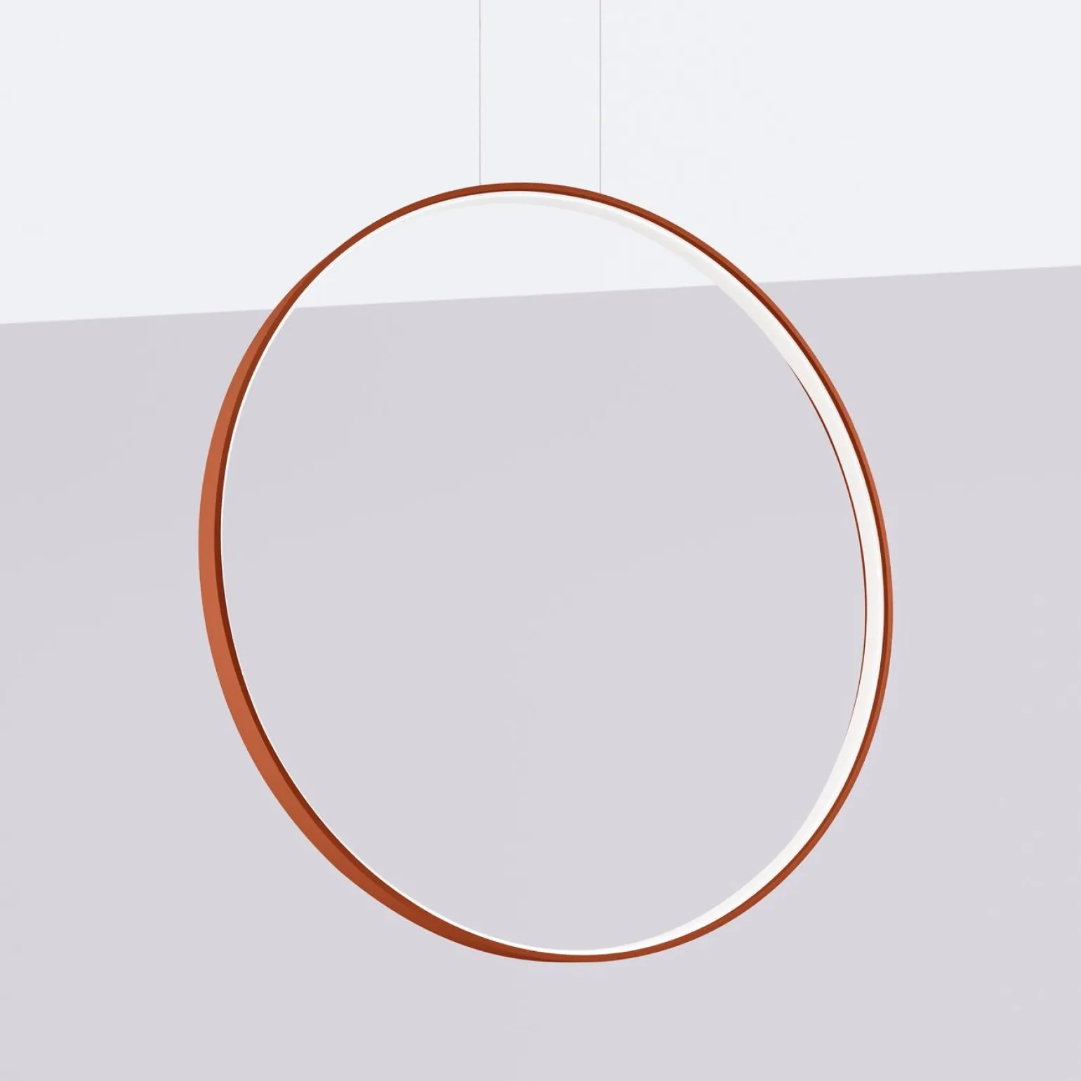 Lampa wisząca RIO 78 ochra czerwona LED 4000K (TH.409) - Thoro Lighting