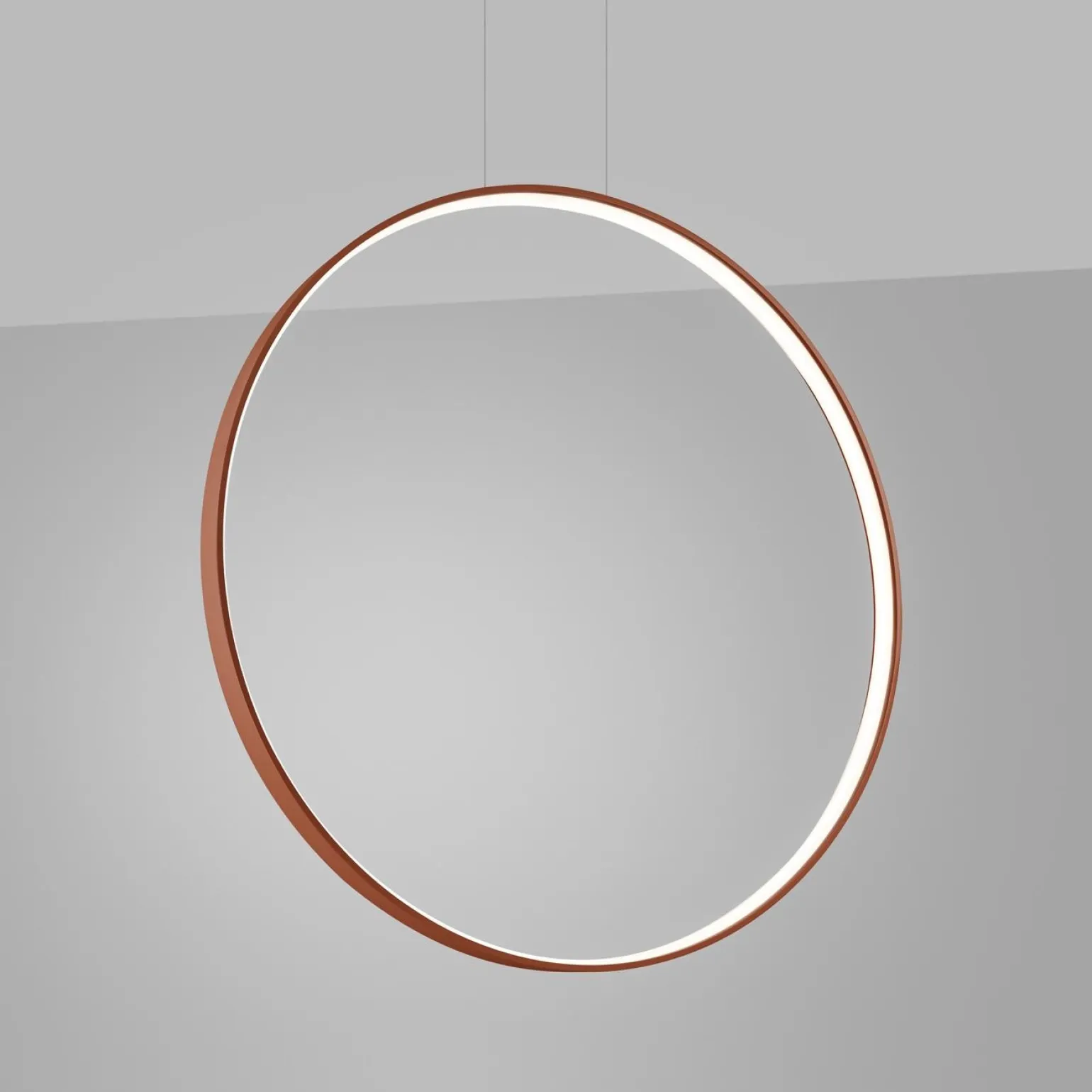 Lampa wisząca RIO 78 ochra czerwona LED 4000K (TH.409) - Thoro Lighting