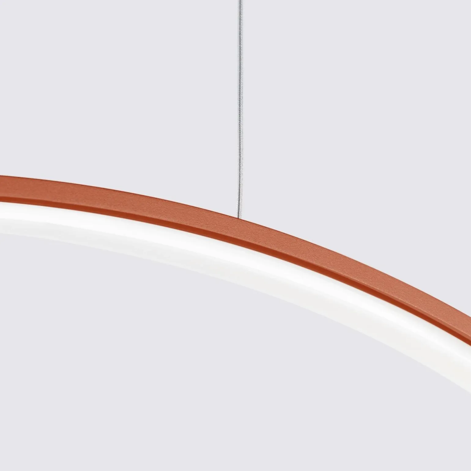 Lampa wisząca RIO 78 ochra czerwona LED 4000K (TH.409) - Thoro Lighting