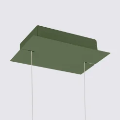 Lampa wisząca RIO 110 zielona oliwka LED 4000K (TH.388) - Thoro Lighting