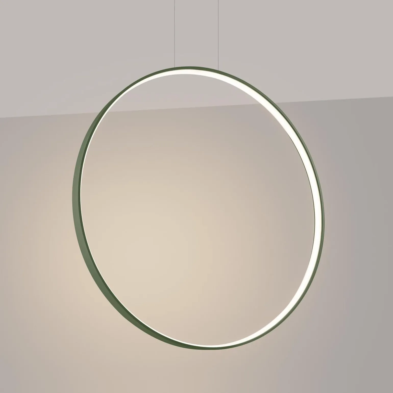 Lampa wisząca RIO 78 zielona oliwka LED 3000K (TH.384) - Thoro Lighting