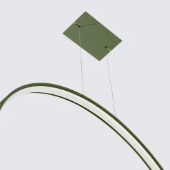 Lampa wisząca RIO 55 zielona oliwka LED 4000K (TH.386) - Thoro Lighting