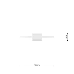 Lampa wisząca RIO 78 złota LED 4000K (TH.140) - Thoro Lighting