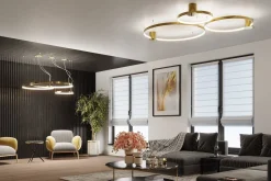 Lampa wisząca RIO 78 złoty połysk LED 3000K (TH.248) - Thoro Lighting