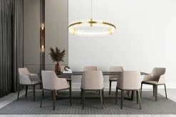 Lampa wisząca SATURNUS 70 złota - LED (MSE010100167) - Moosee