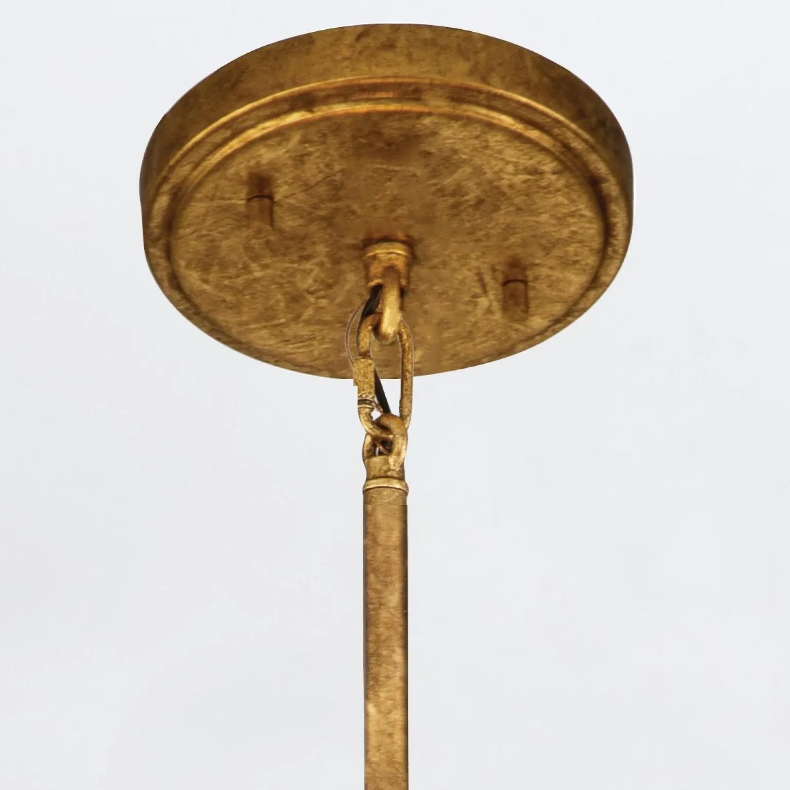 Lampa wisząca Sawgrass - 3 źródła światła - Płatkowe złoto (QN-SAWGRASS-3P-DG-O) - Quintiesse