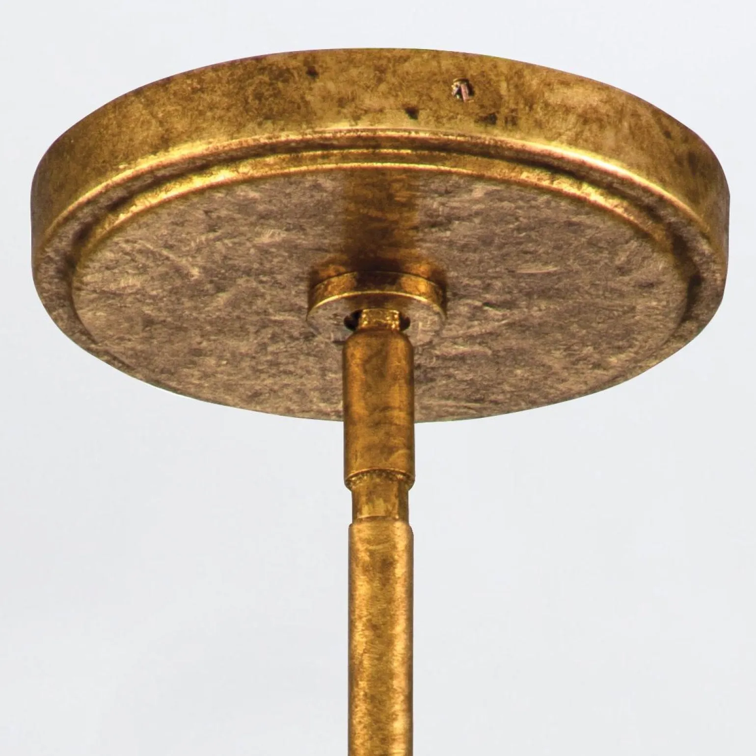 Lampa wisząca Sawgrass - 1 źródło światła - Płatkowe złoto (QN-SAWGRASS-MP-DG-O) - Quintiesse