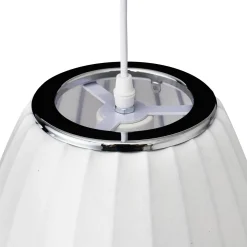 Lampa wisząca SILK BARREL biała 50 cm (ST-2335-20) - Step into Design