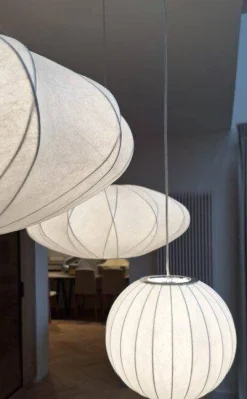 Lampa wisząca SILK biała 50 cm (ST-2330-50) - Step into Design