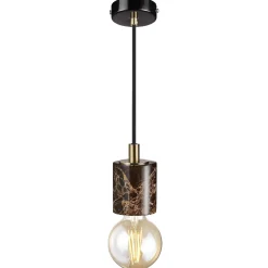 Lampa wisząca SIV brązowy marmur (45883018) - Nordlux