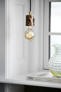 Lampa wisząca SIV brązowy marmur (45883018) - Nordlux