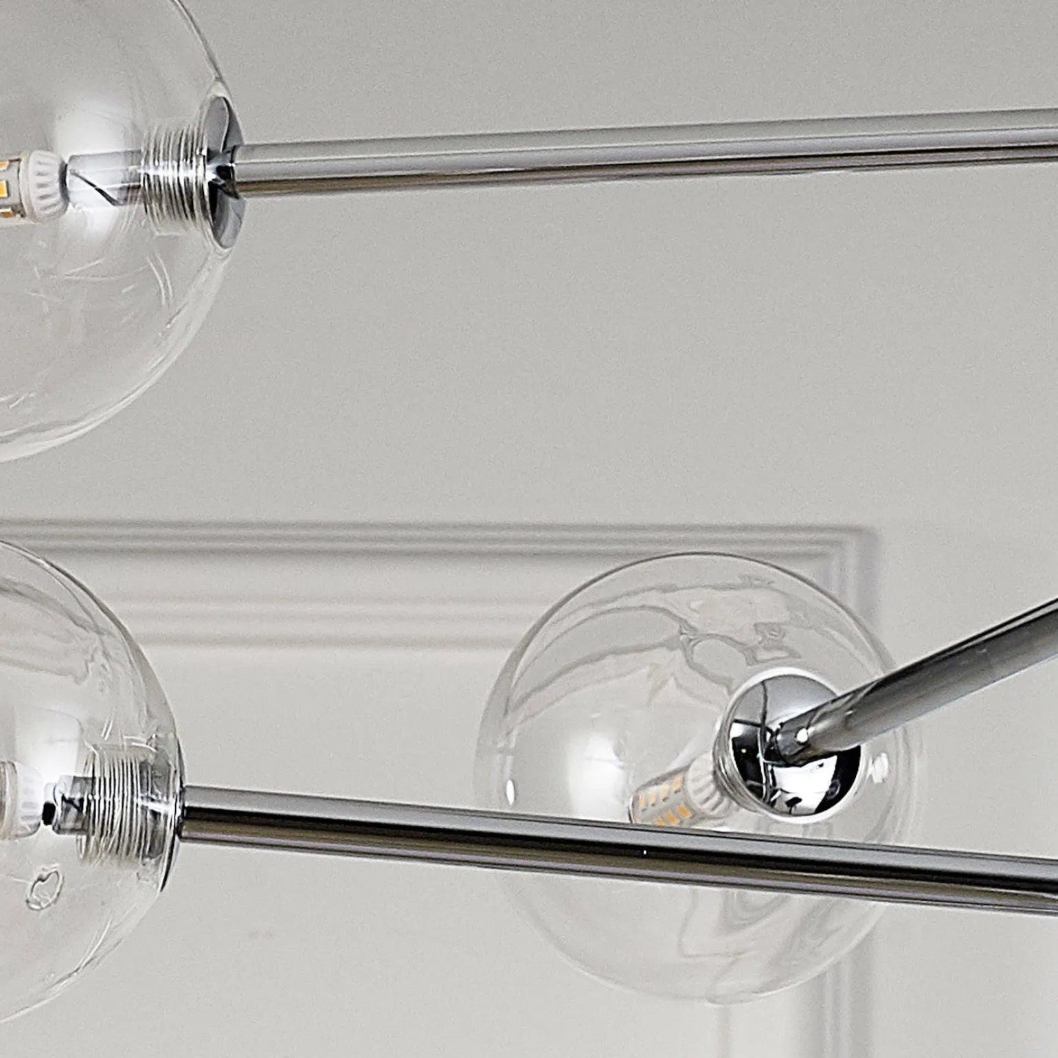 Lampa wisząca SOLA chrom 75 cm (ST-5020-12) - Step into Design