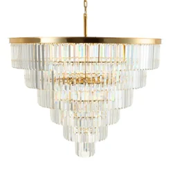 Lampa wisząca SPLENDORE złota 100 cm (DN915-100) - Step into Design