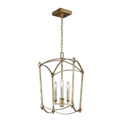 Lampa wisząca Thayer - 3 źródła światła (QN-THAYER-3P-ADB) - Quintiesse