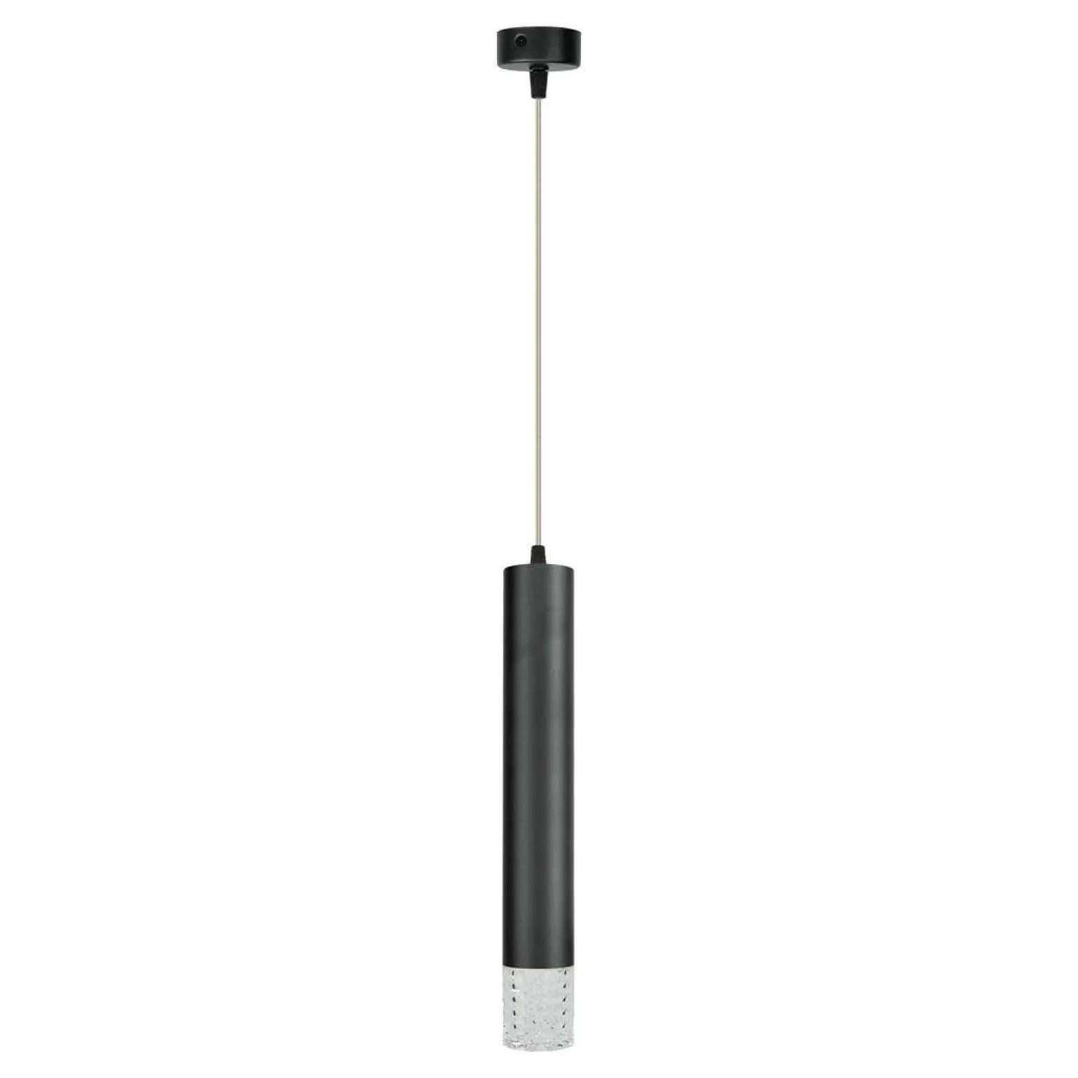 Lampa wisząca TUBI BLACK (ML8877) - Milagro