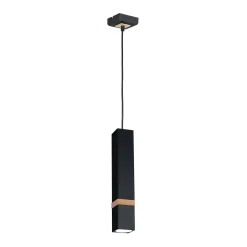 Lampa wisząca VIDAR BLACK 1xGU10 (MLP5403) - Milagro