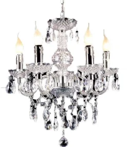 Lampa wisząca Whiz kol. chrom (L.90690/5CLE) Italux - żyrandol