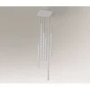 Lampa wisząca YABU (biały) (7577) - Shilo